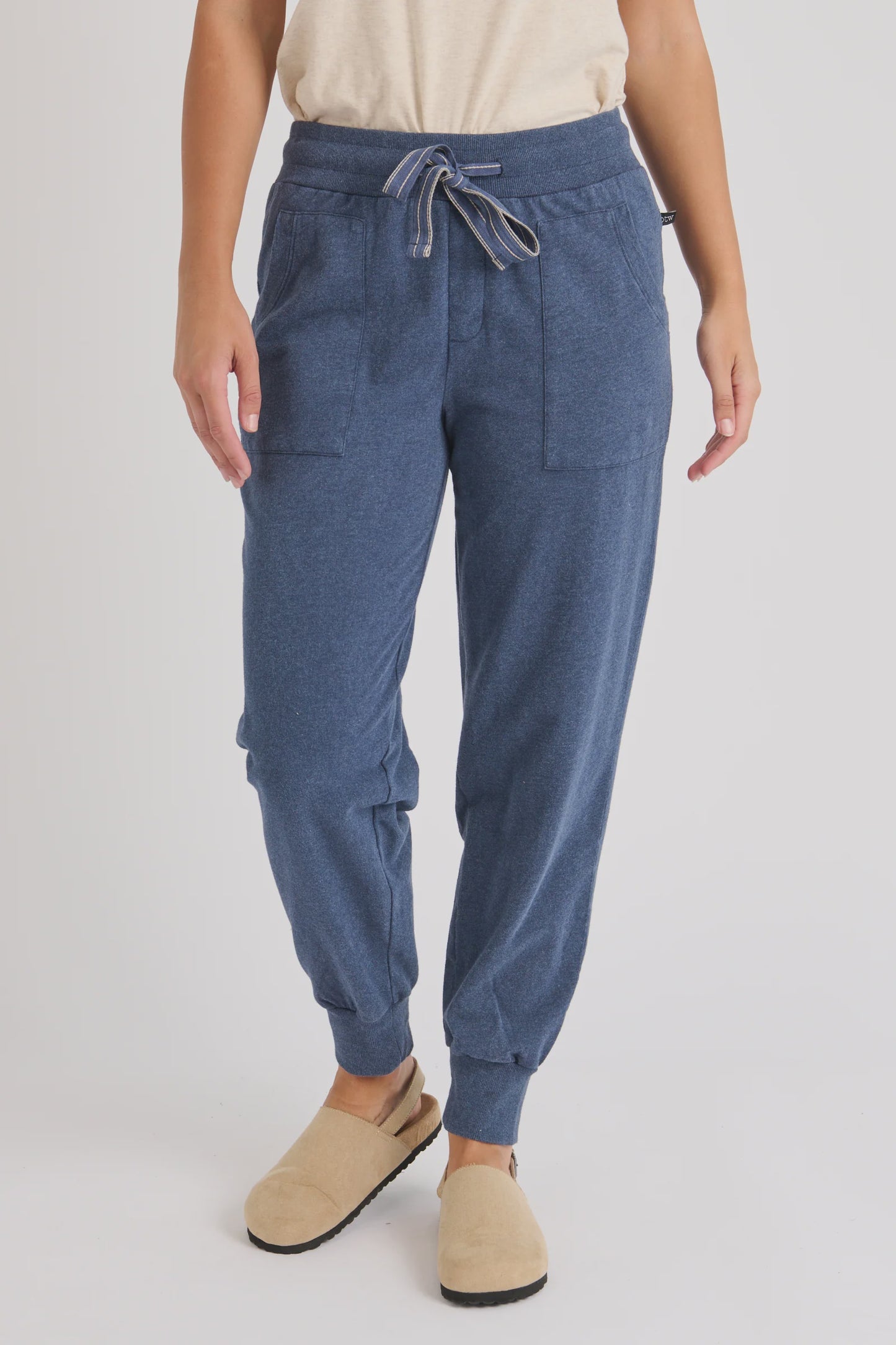 OTW Waist Detail Pant - Navy