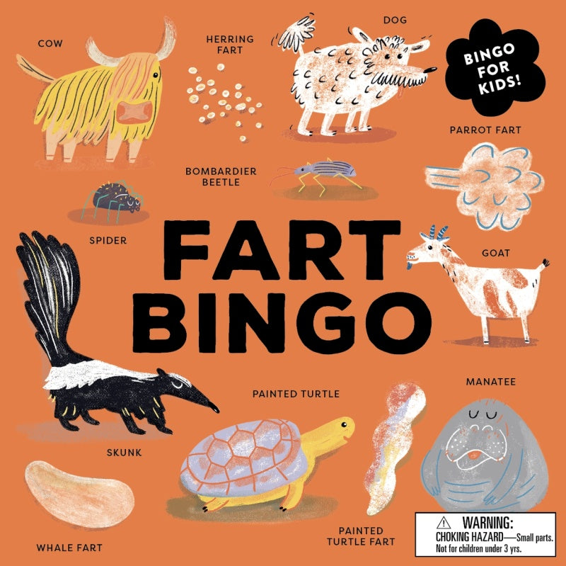 Laurence King Fart Bingo