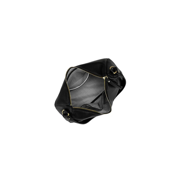 Black Caviar Claudette Shoulder/Crossbody Bag