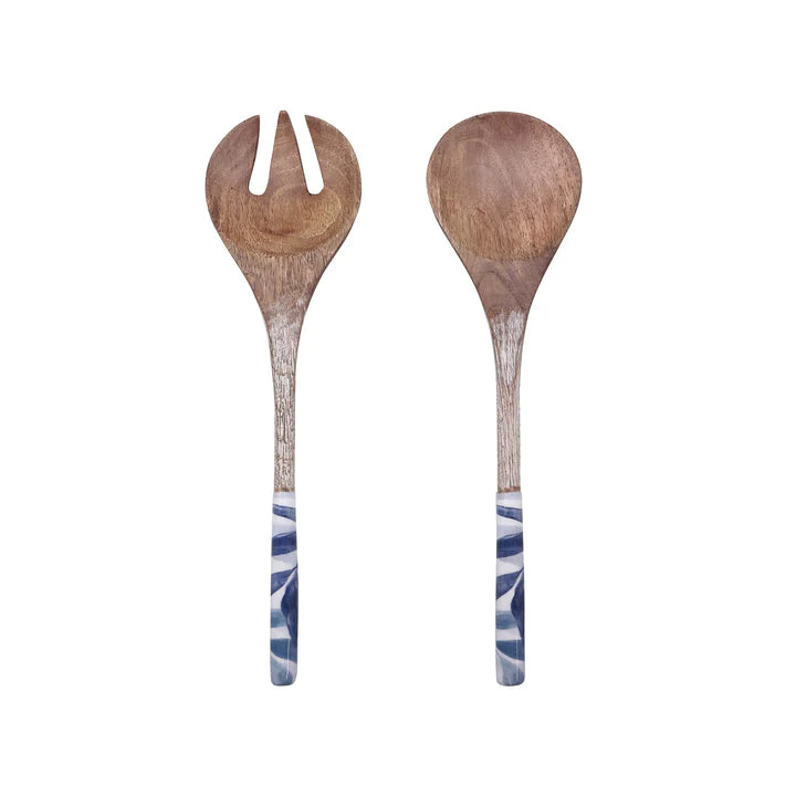 Madras Link Sorrento Whitewash Salad Servers