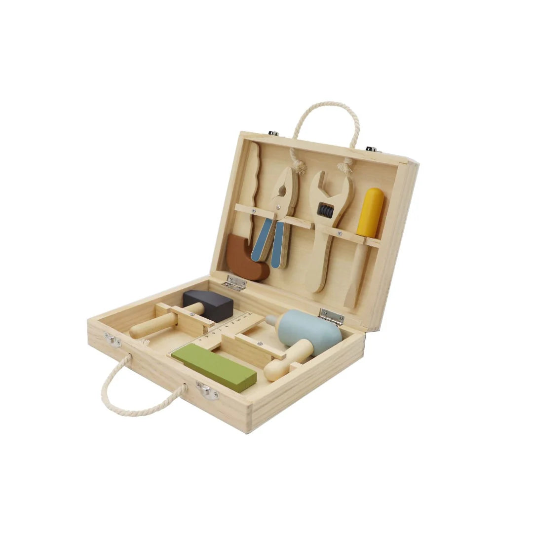 ToysLink Wooden Kids Tool Box