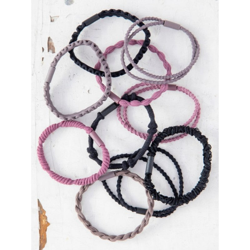 Natural Life Textured Hair Ties set/10 Neutral