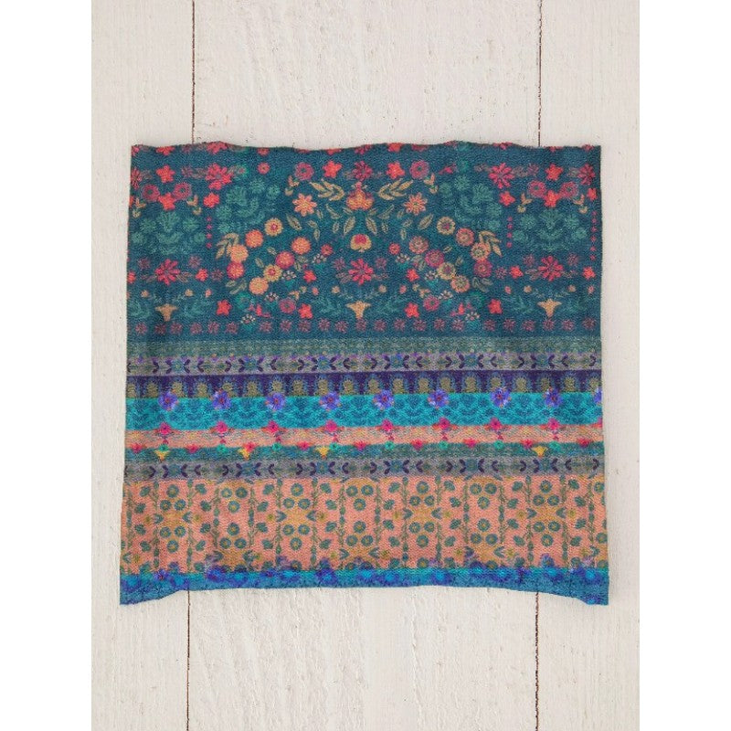 Natural Life Boho Bandeau Half Folk Floral Border