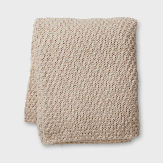 Madras Link Jarah Oat Throw 140 X 175 CM