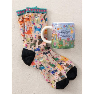 Natural Life Mug & Socks Set