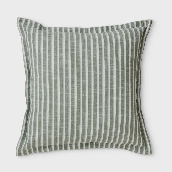 Madras Link Bathurst Green Stripe Cushion