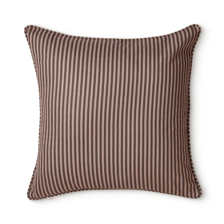 Madras Link Lilith Coffee Reversible Cushion