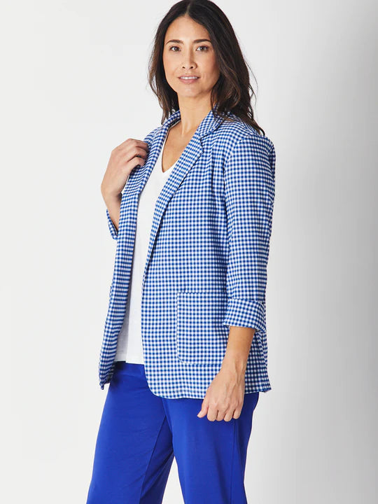 Cordelia St Gingham Blazer
