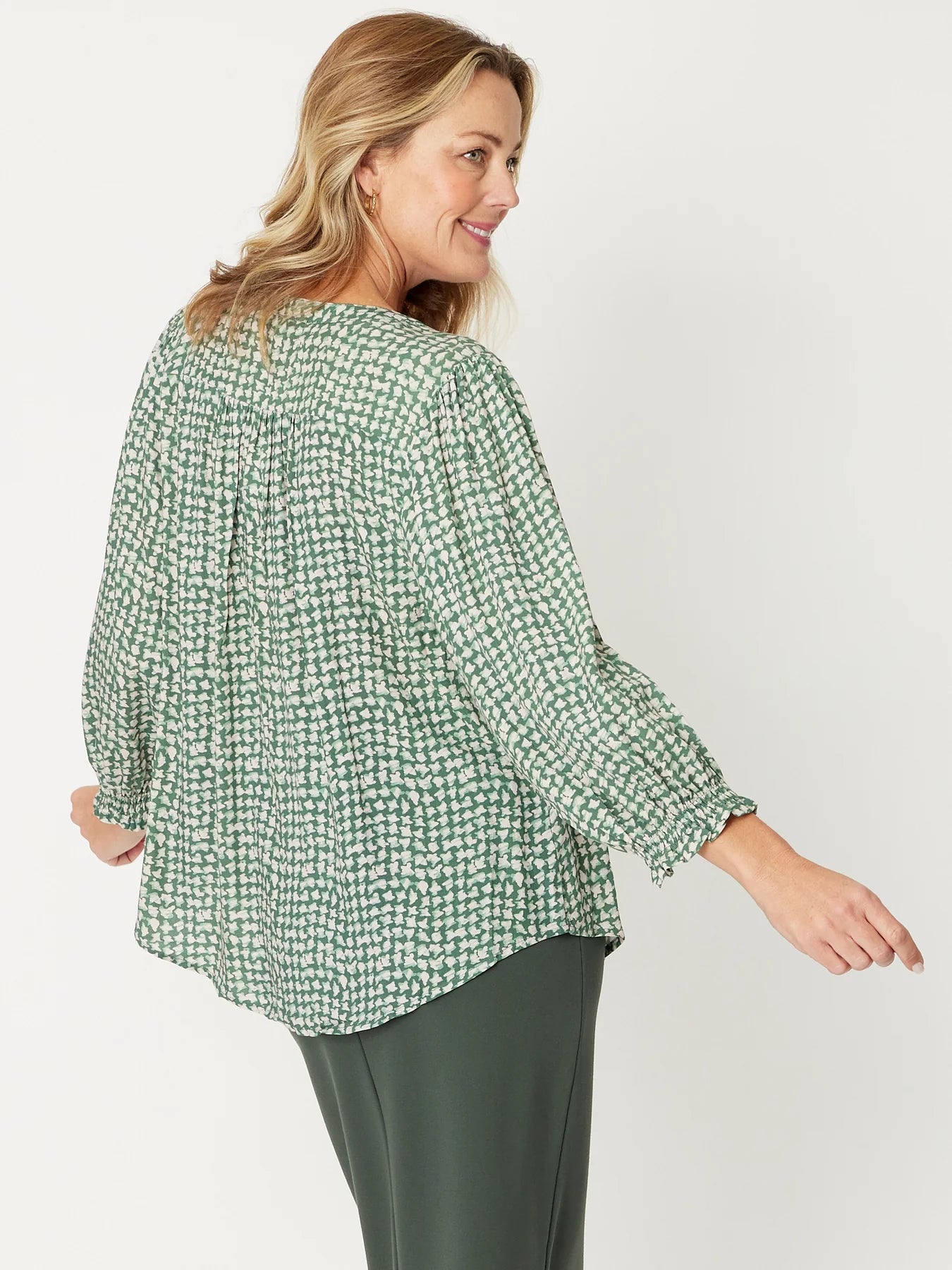 Cordelia St Gypsy Print Top