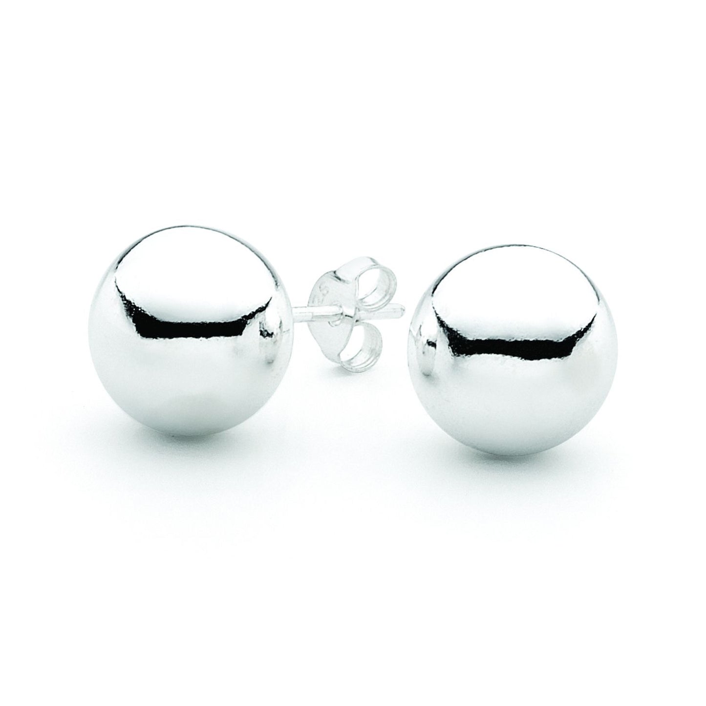 BD Sterling Silver Ball Studs 5mm