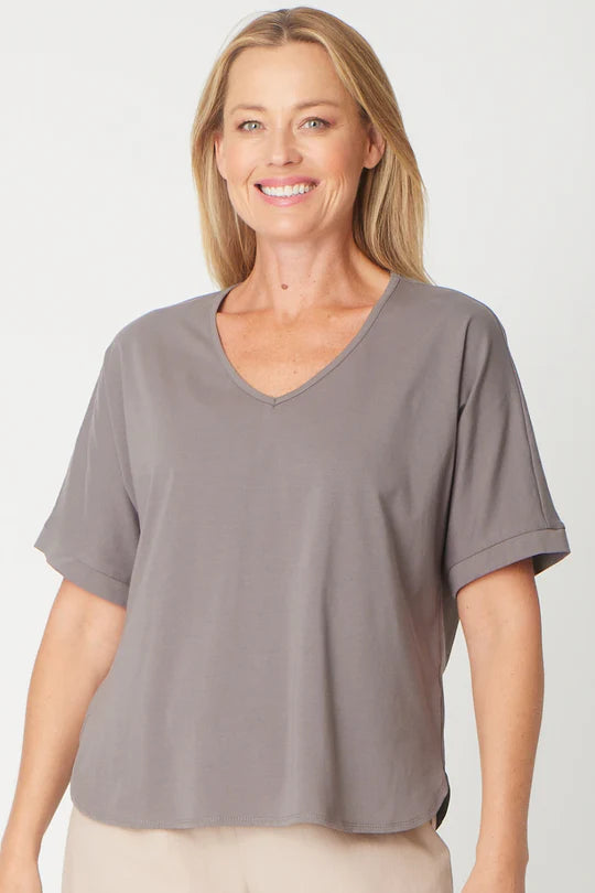 Cordelia St Relaxed Summer V Tee