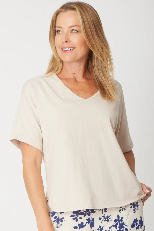 Cordelia St Relaxed Summer V Tee