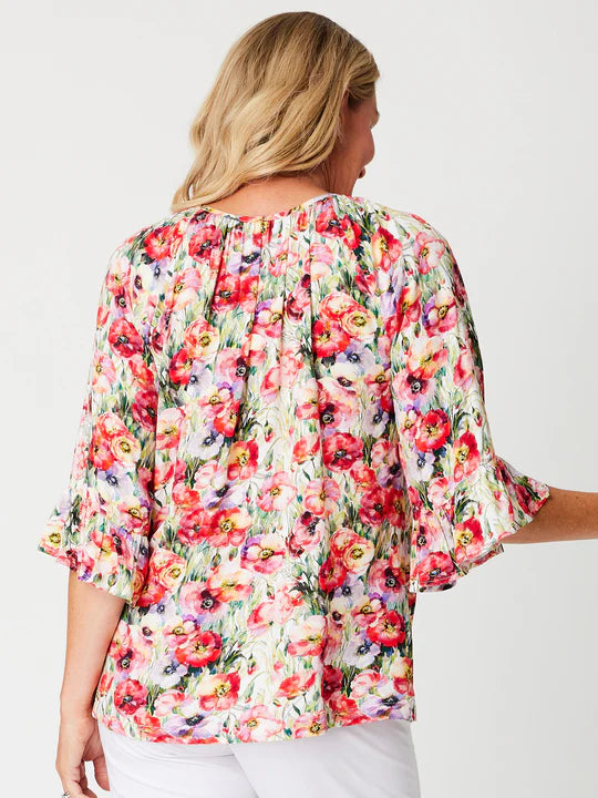 Cordelia Street Lucy Cool Top Watermelon