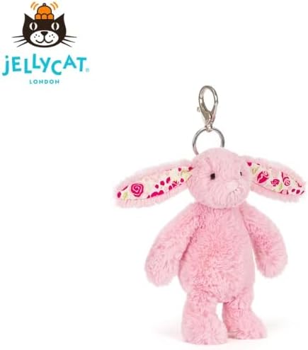 Jellycat Blushkin Blossom Bunny Bag Charm