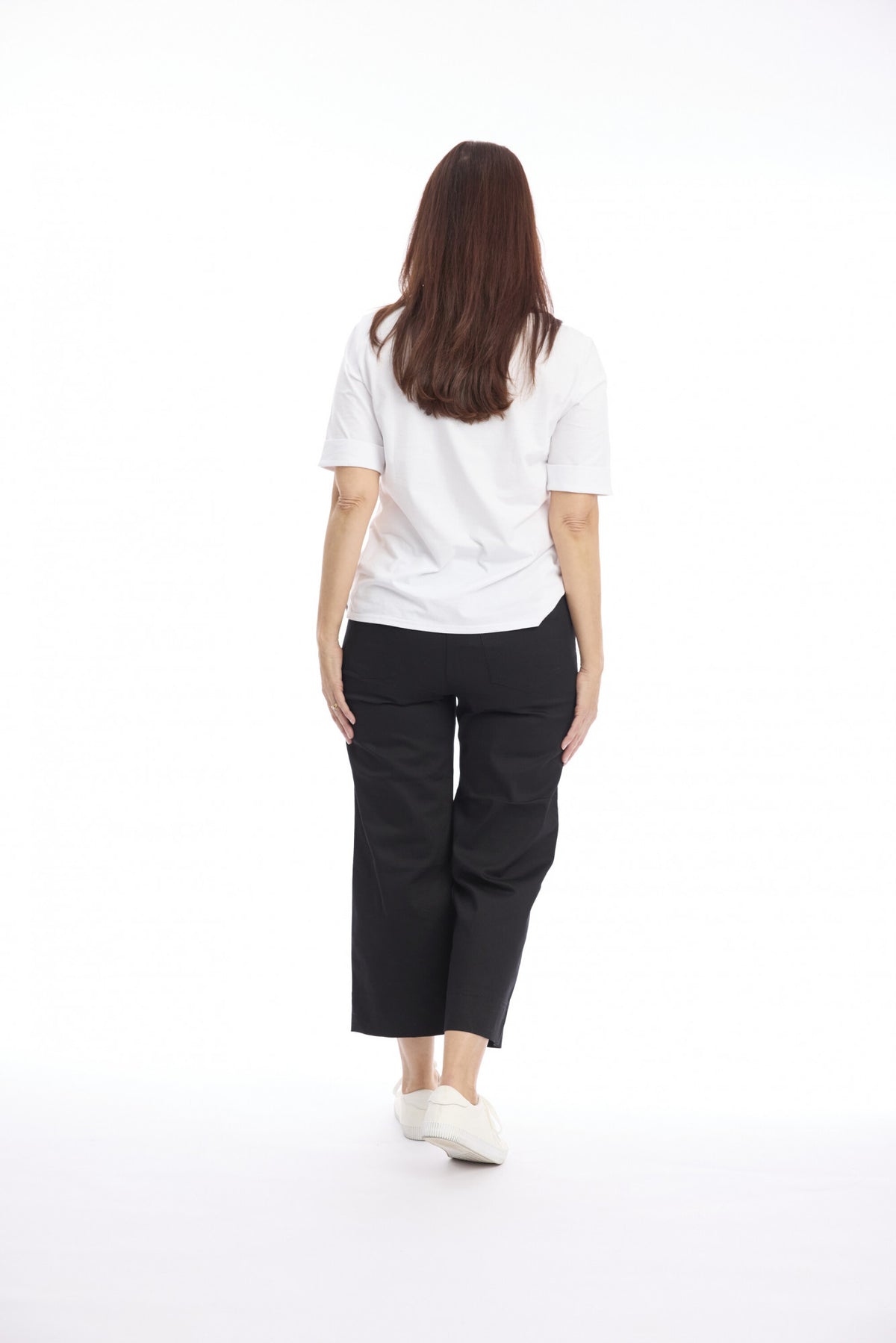 Cafe Latte Drawstring Wide Leg Pant