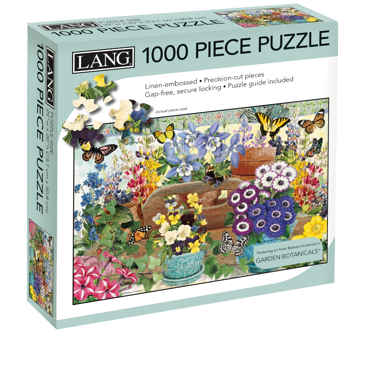 LANG Jigsaw Puzzle 1000pc - Garden Blooms