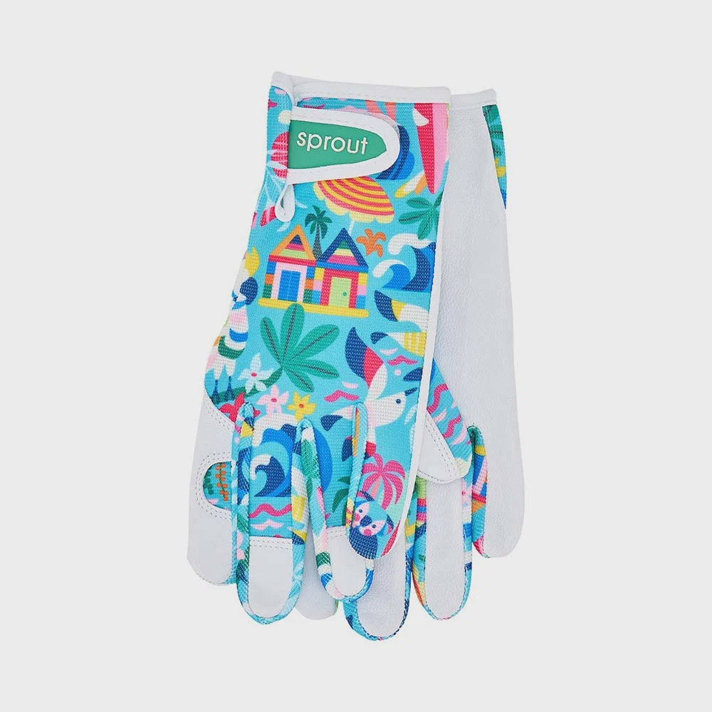 Annabel Trends Sprout Goastskin Gloves - Aussie Summer