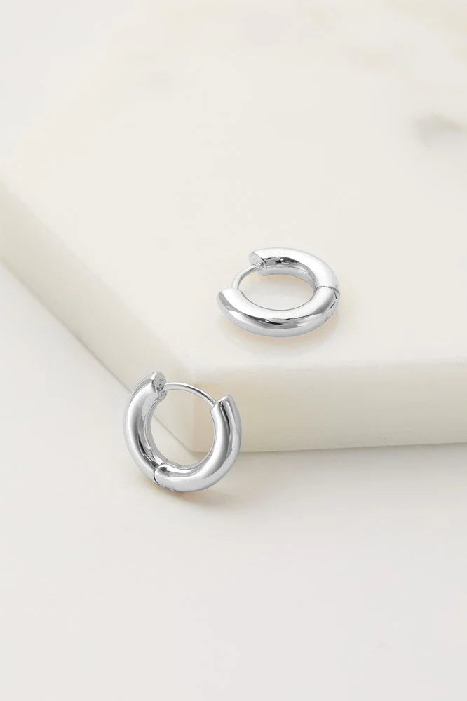 Zafino Kendall Hoops - Silver (3 sizes)