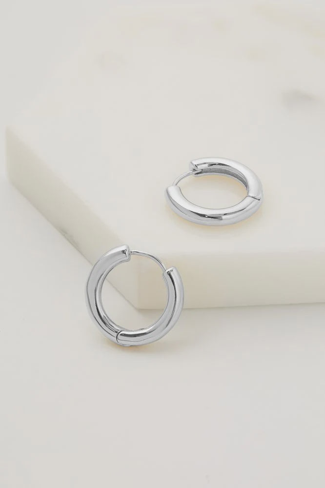 Zafino Kendall Hoops - Silver (3 sizes)