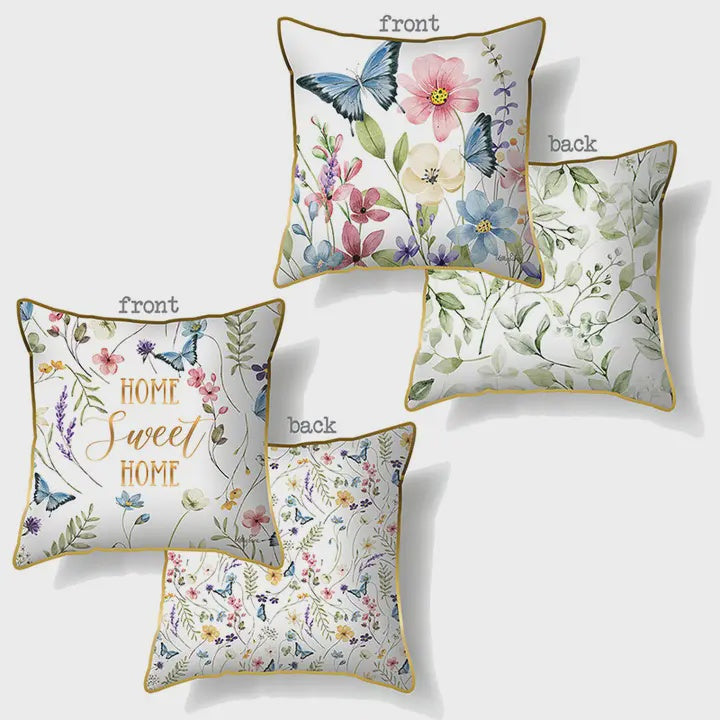 Kelly Lane Cushion - Blue Butterfly