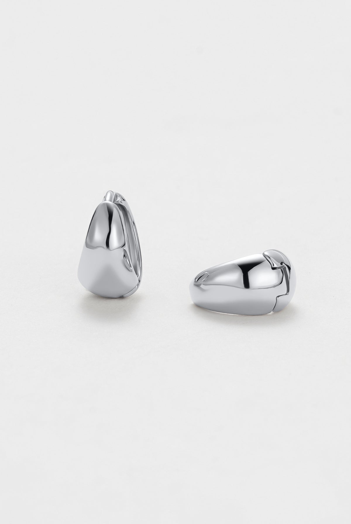 Zafino Steph Hoop Small - Silver