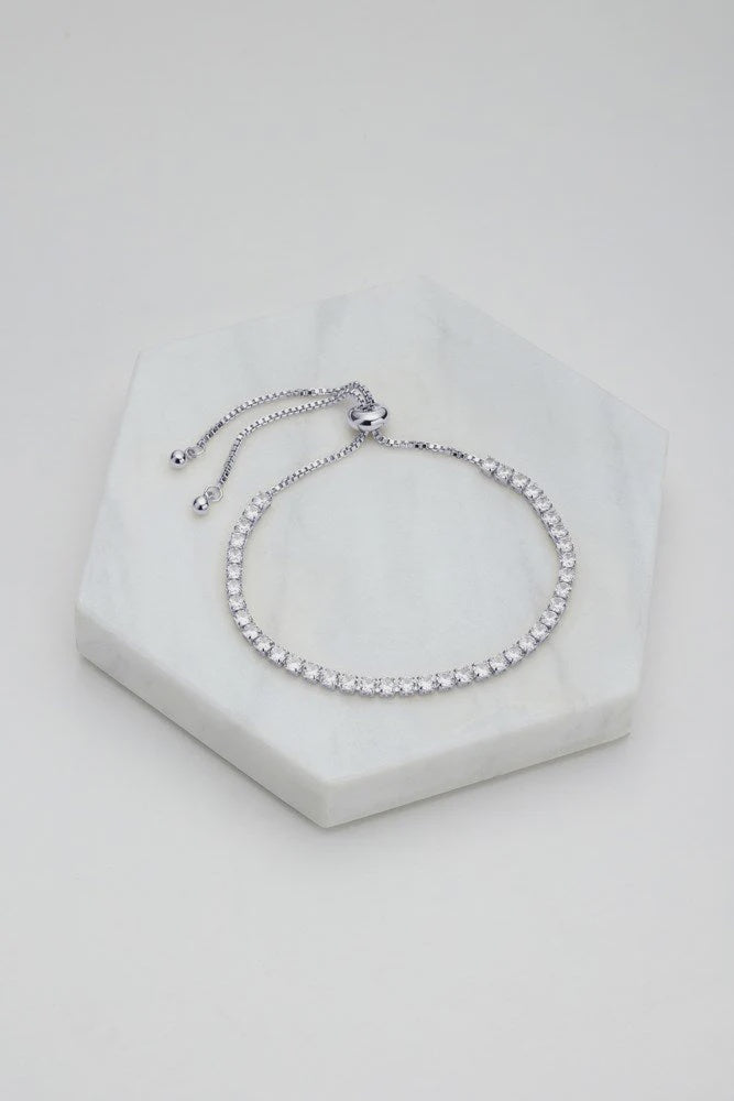 Zafino Nikki Tennis Bracelet - Silver