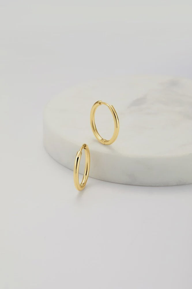 Zafino Delilah Hoop - Gold (3 sizes)