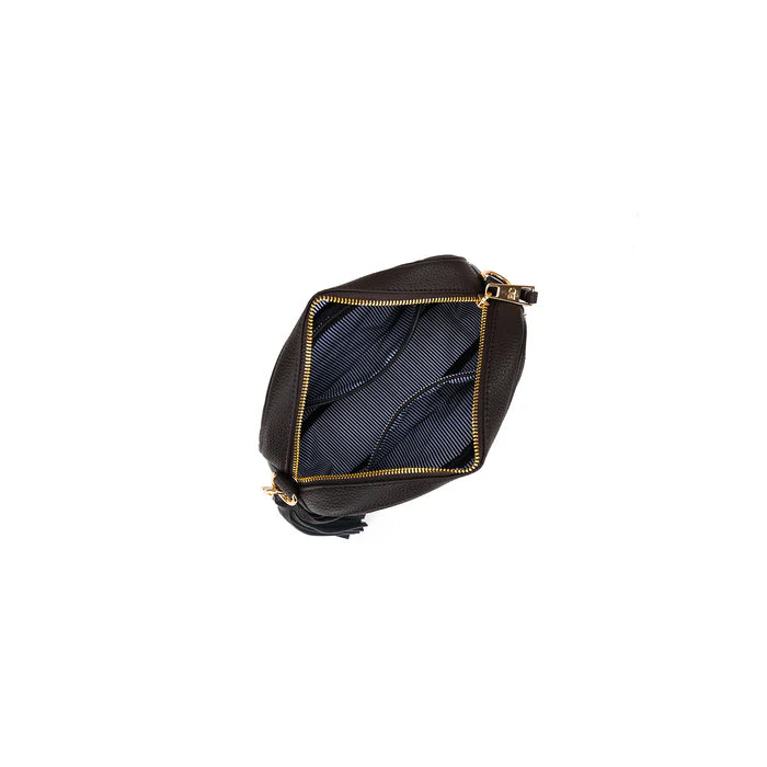 Black Caviar Maxine Suedette Crossbody Bag
