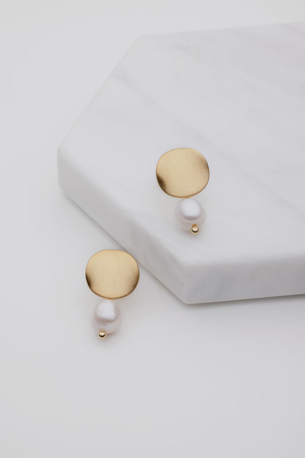 Zafino Hazel Earring - Brushed Gold
