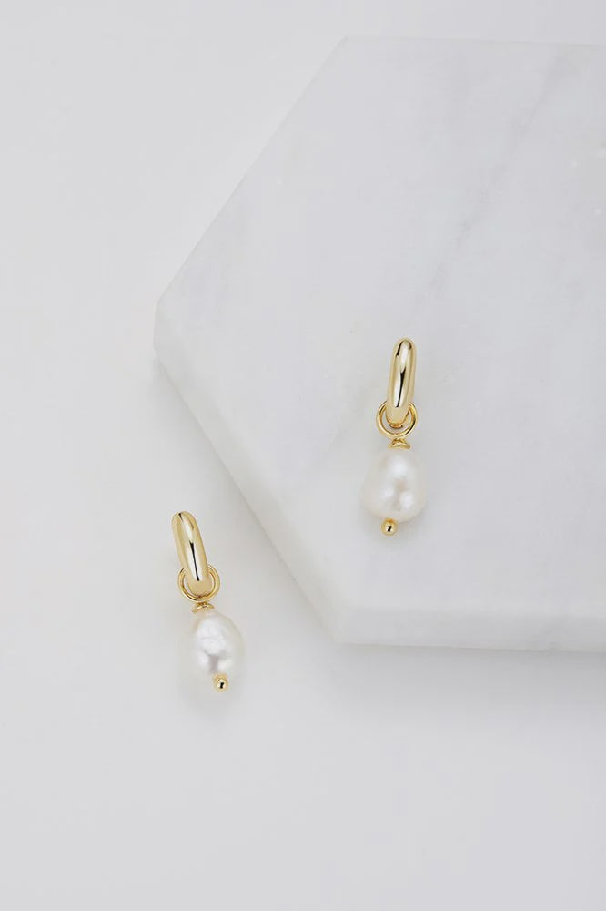 Zafino Charlie Mini Hoop - Gold