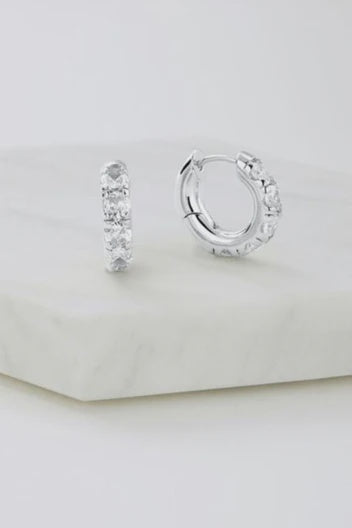 Zafino Hope Hoop - Silver
