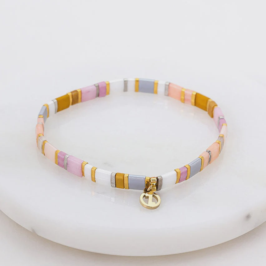 Zafino Tile Bracelet Pastel