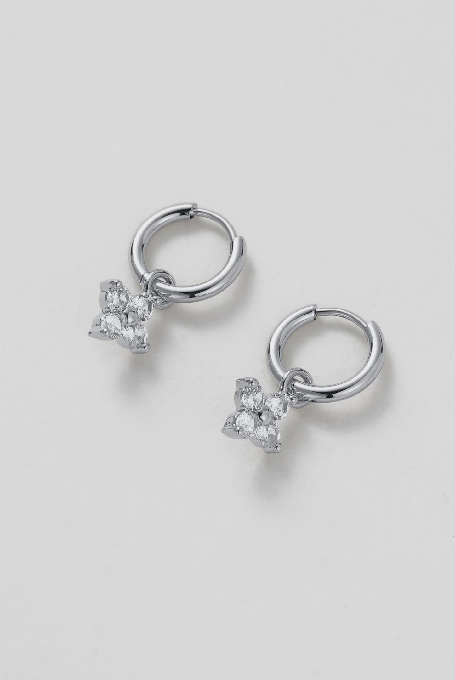 Zafino Ivy Mini Drop Earring - Silver