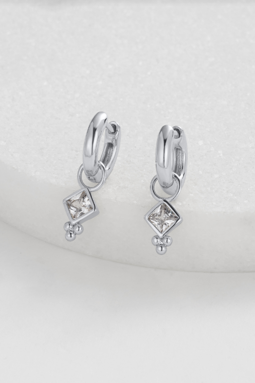 Zafino Mabel Huggie - Silver
