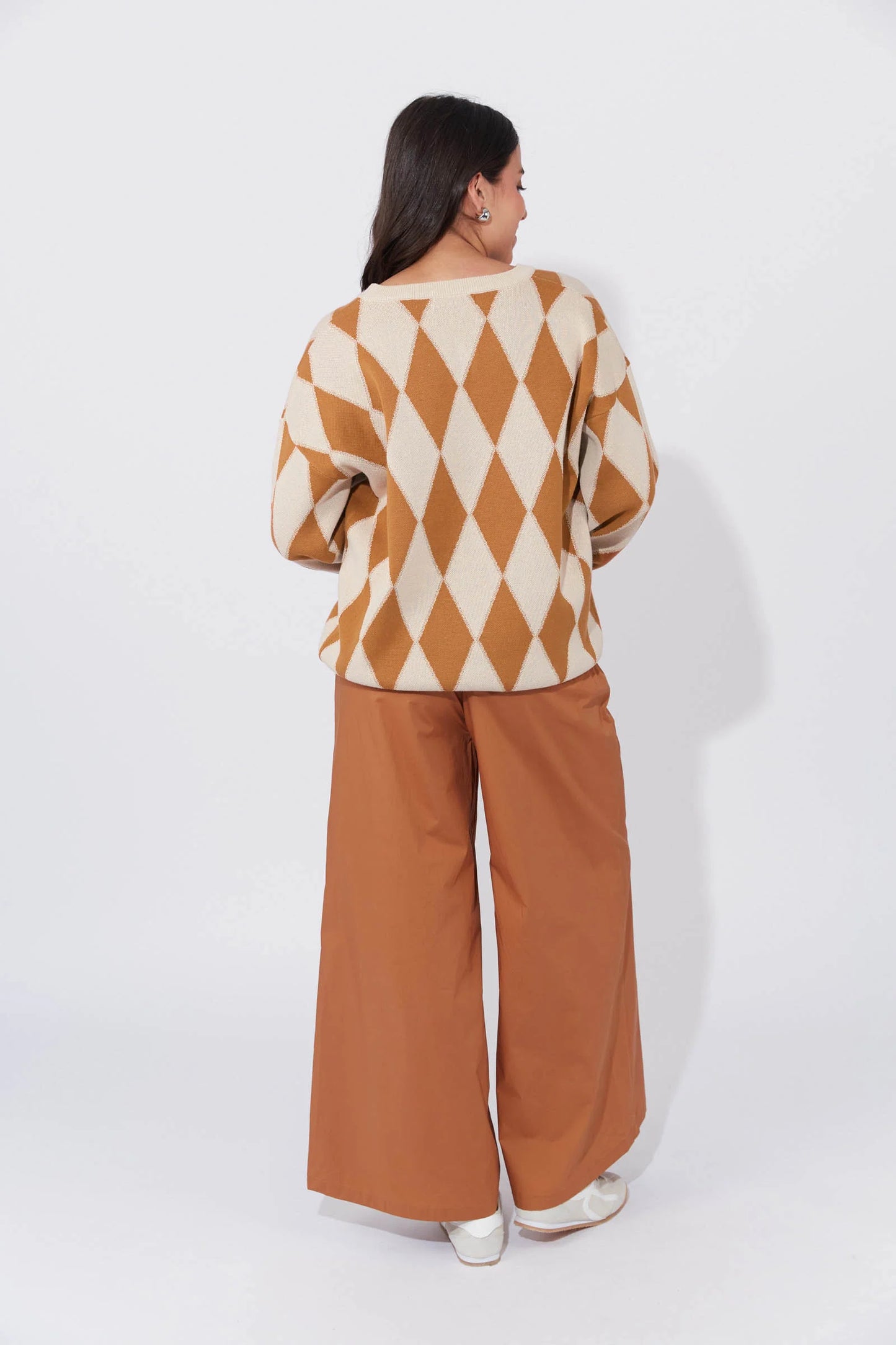 Haven Casablanca Lurex Jumper -Sand/Dune
