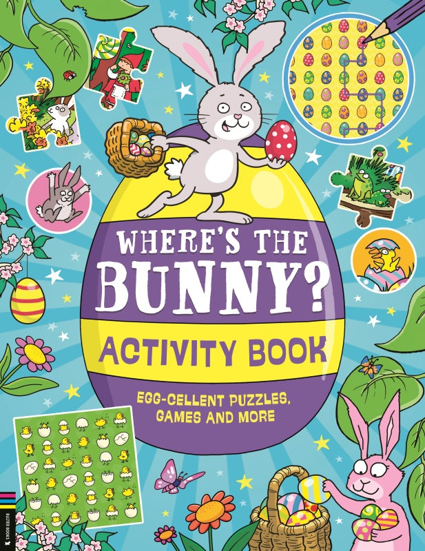 Where's the Bunny? Activity Book - Chuck Whelon