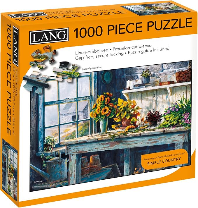 LANG Jigsaw Puzzle 1000pc - Sunlight Suite
