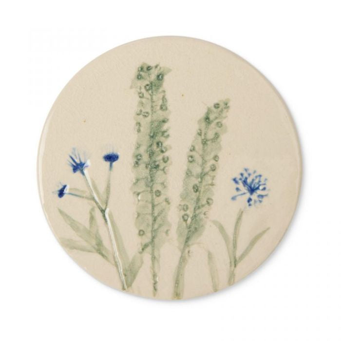 Madras Link Botanical Ceramic Coaster 10cm