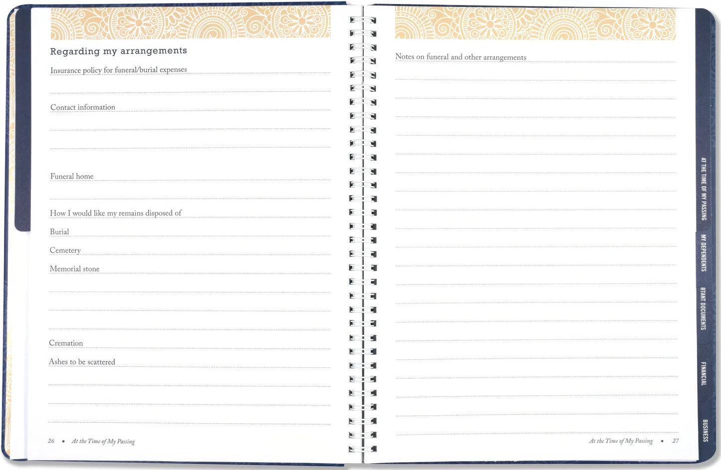 Peter Pauper Press Peace of Mind Planner