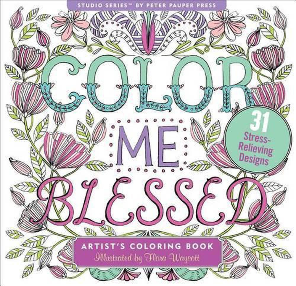 Peter Pauper Press Colour Me Blessed
