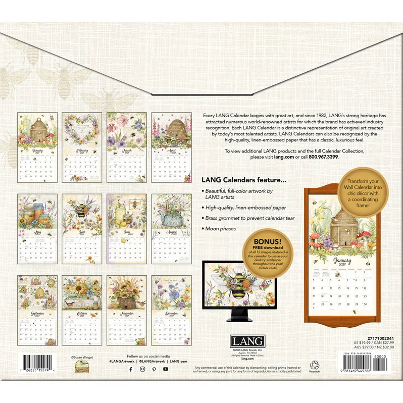 LANG 2027 Calendar