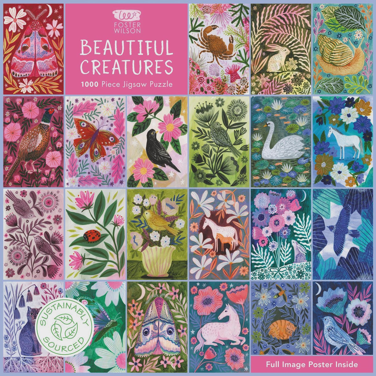 Flame Tree Beautiful Creatures 1000 puzzle