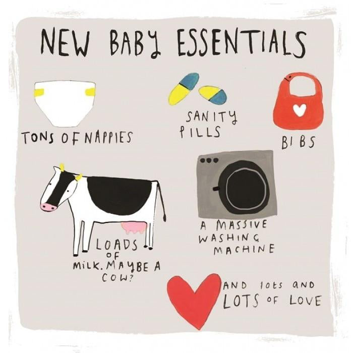 sooshichacha Cards New Baby Essentials