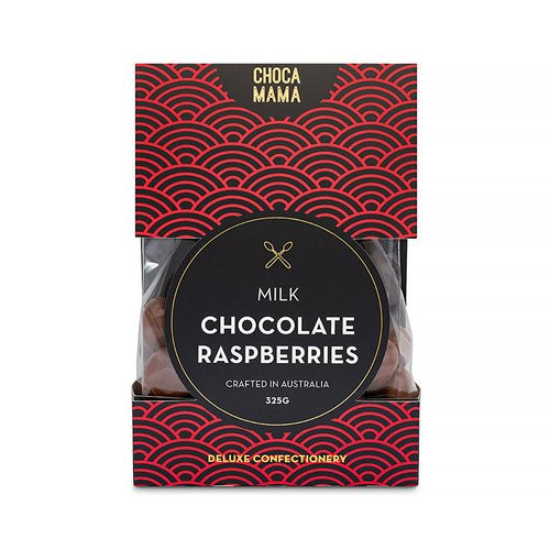 Chocomama Milk Chocolate Raspberries 325G