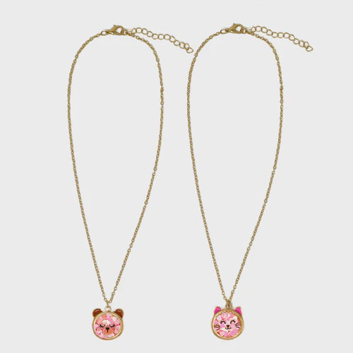 Pink Poppy Dreamland Animal Necklace