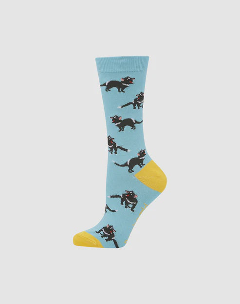 Bamboozld Ladies Socks 3-8 - Tassie Devil