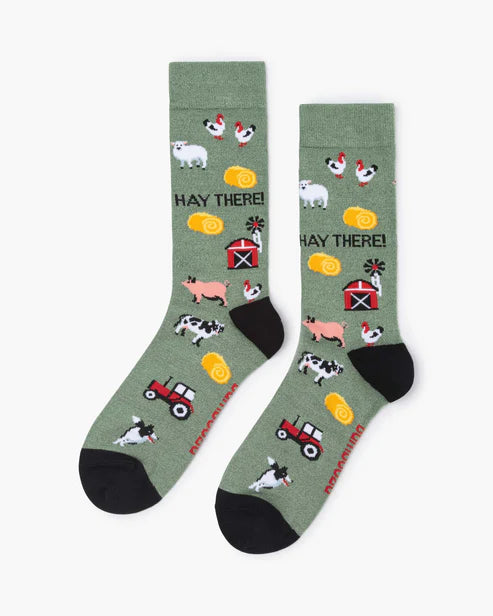 Bamboozld Mens Hay There Socks