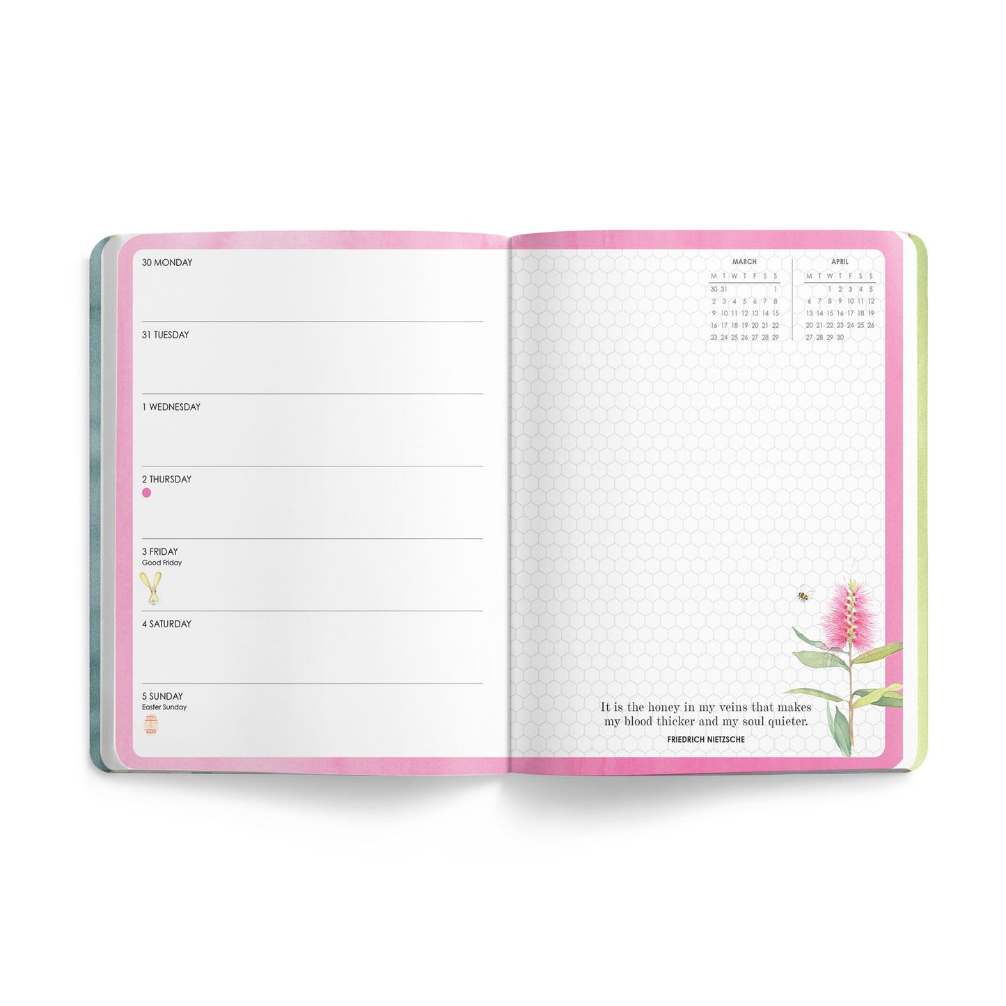 Affirmations 2026 Bee Diary