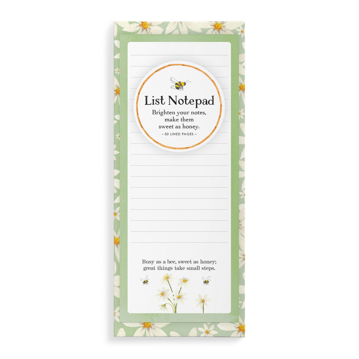 Affirmations Bee List Notepad