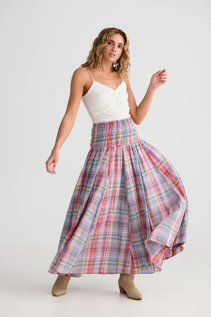Talisman Balmoral Skirt Picnic Check